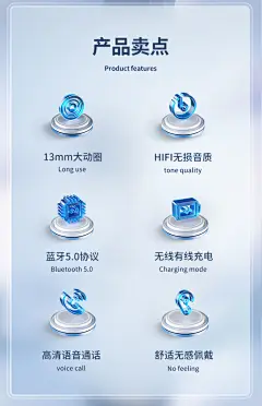 真无线蓝牙耳机适用苹果华为2022年新款降噪女士款男高端原装正品-tmall.com天猫