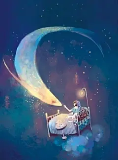 夜深了 ，不睡的鱼载着我出海