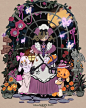 Photo by ア〜ミ〜／AAMY on October 31, 2024. May be an illustration of parasol.