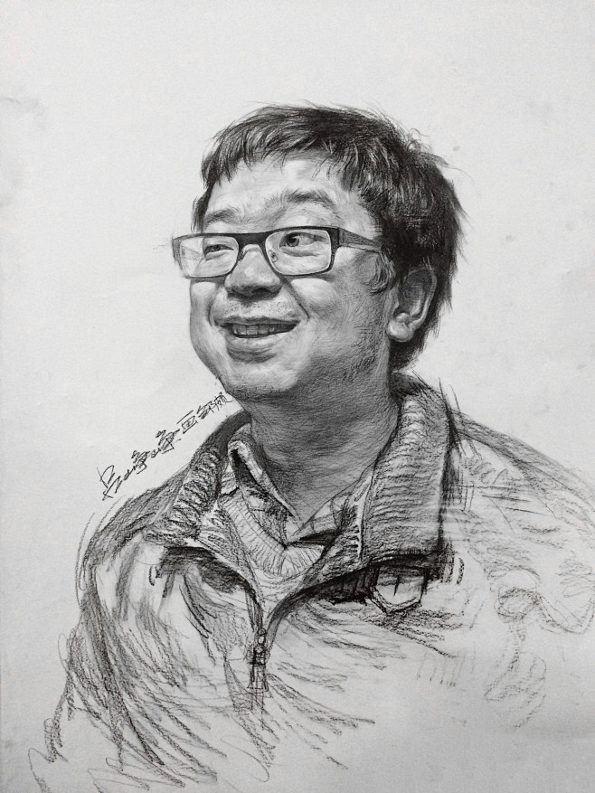 [首席天九]吕峥峥素描头像 (97)
