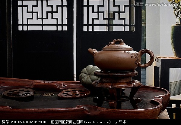 紫砂茶艺,传统文化,文化艺术,摄影,汇图...