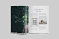 优雅简约的摄影师设计师自由工作者个人简历杂志INDD模板 Portfolio Magazine :  