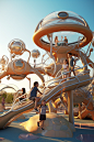 The Playground of Tomorrow: An Interactive Oasis for Kids in 2100