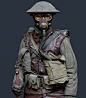 Character sculptures