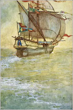 【赏图阁】莎士比亚《暴风雨》埃德蒙德·杜拉克（Edmund Dulac）插图 - 老张 - 老张的书房