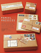Wrapping Christmas presents like they are delivered packages. @Judith Zissman Zissman de Munck Conklin More: 