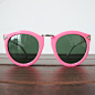 Karen Walker harvest pink 箭头粉色玻璃片太阳镜墨镜