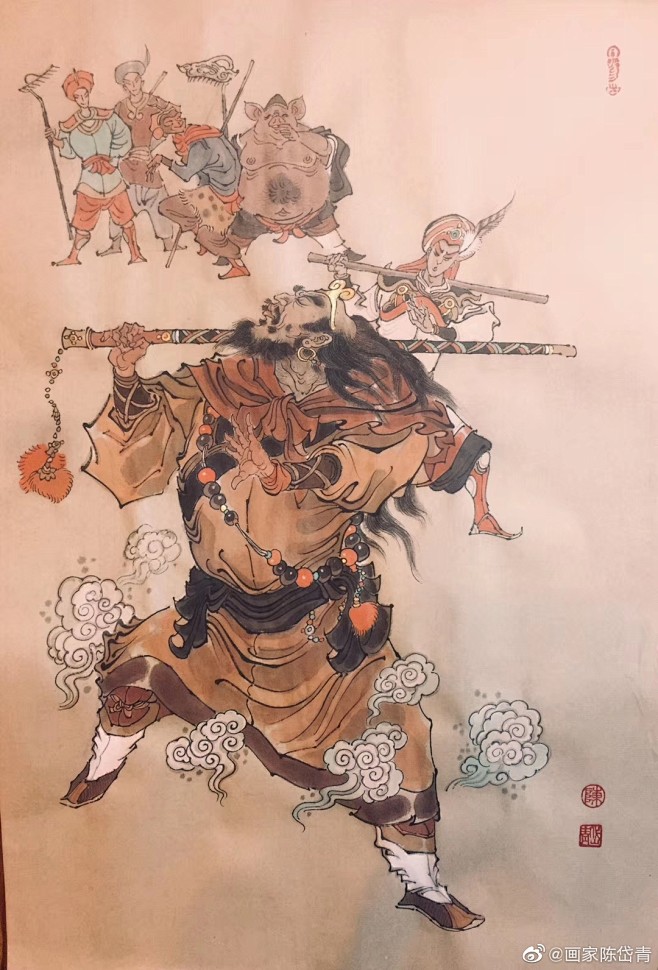 画家陈岱青的照片 - 微相册