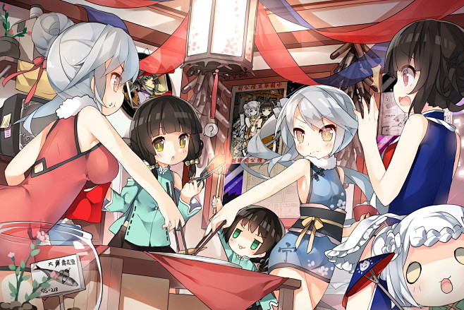 「戦艦少女•春節」 「Saru」のイラス...