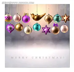 唯美圣诞球背景卡片设计christmas|eps|merry|节日贺卡|节日卡片|节日素材|卡片设计|平安夜|圣诞|圣诞节|圣诞节卡片|圣诞节快乐|圣诞球|圣诞夜|矢量素材|素雅|唯美背景