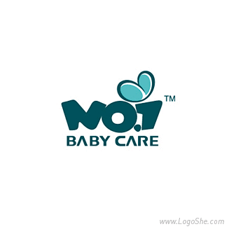 第一孕婴NO.1BABY CARE标志设...