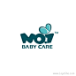 第一孕婴NO.1BABY CARE标志设计_logo设计欣赏_标志设计欣赏_在线logo_logo素材_logo社