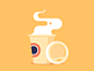 Coffee dribbble