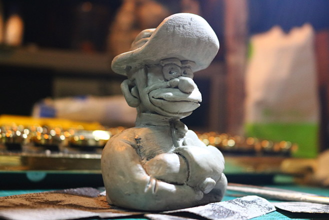 硬油泥作品雕塑刻画南北战争游戏northvssouth南方军角色