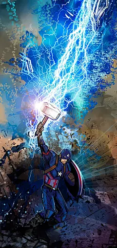 今日高清壁纸—美国队长 - 小红书