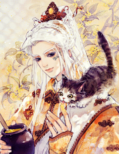 织小盒采集到插画收集本——布袋戏相关