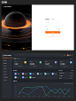 黑色客户关系管理系统设计【找设计https://sokasin.68design.net/】 或v信/QQ：263639173