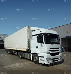 仓库,货物集装箱,卡车,垂直画幅,天空,车轮,重的,拖车,无人,运输