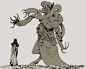 Vessel of Hatred monsters and other sketches