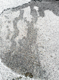 湿,玷污的,水泥地,垂直画幅,式样,无人,灰尘,2015年,水泥,混凝土