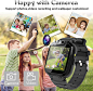 Amazon.com: Kids Smart Watch for Boys Girls – Kids Smartwatch with Call SOS 14 Games Camera Video Player Music Player Torch Light Calculator 12/24 hr Touch Screen Children Smart Watch for Kids Age 4-12 (Black) : Electronics