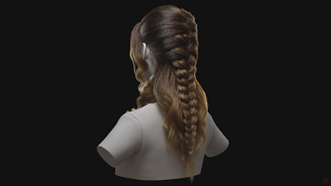 Woman hair-XGEN, Ash...