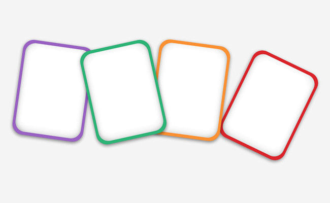 ppt素材彩色文字框