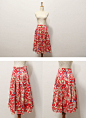 韩国代购 两件套碎花连衣裙 韩版气质修身女装2013新款印花裙子