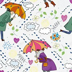 手绘卡通下雨雨伞矢量图高清素材 下雨 云朵 卡通 小清新 手绘 矢量图 雨伞 雨天 风车 元素 免抠png 设计图片 免费下载 页面网页 平面电商 创意素材