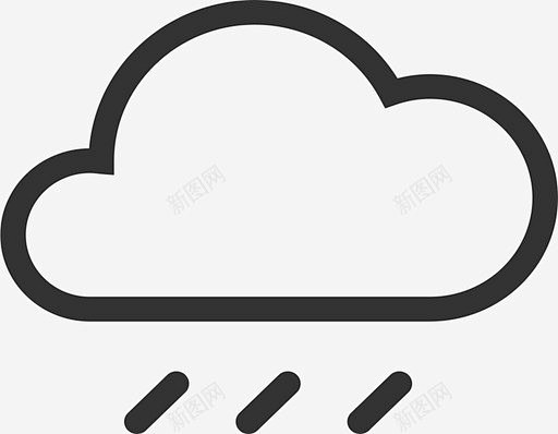 大雨 创意素材