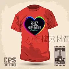 班服队服校服班徽T恤服装图案印花AI矢量设计素材ai219-淘宝网