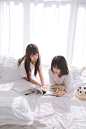 清纯美女姐妹花养眼私房写真图片[2/13]_美女写真_美桌网