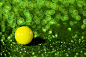 光影摄影，虚幻与真实
Yellow Marble Against Green by William  on 500px