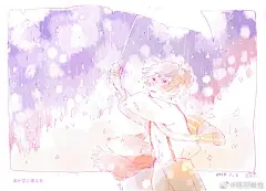 插画师BB団地的插画作品色彩明亮清透~画面温情治愈~ ​​​​