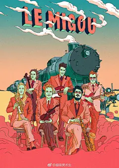 充满现实讽刺的美式漫画
.
像水流一样流动感
.
法国插画人物艺术家
.
Olivier Bonhomme...展开全文c