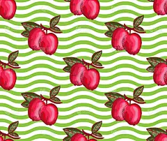 水果,四方连续纹样,无缝纹理,华丽的,素食,请柬,对称,几何形状,纺织品,食品