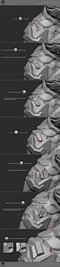 Intro To Hard Surface Sculpting in Zbrush by macchiarto: 