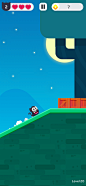 Super Rocky Run - Mobile Game : Super Rocky RunSide-scrolling, auto-runner mobile gamefor iOS and AndroidThe core game where the player controls Rocky Cat as he automatically runs from left to right, jumping on his own to clear small gaps or obstacles. Th