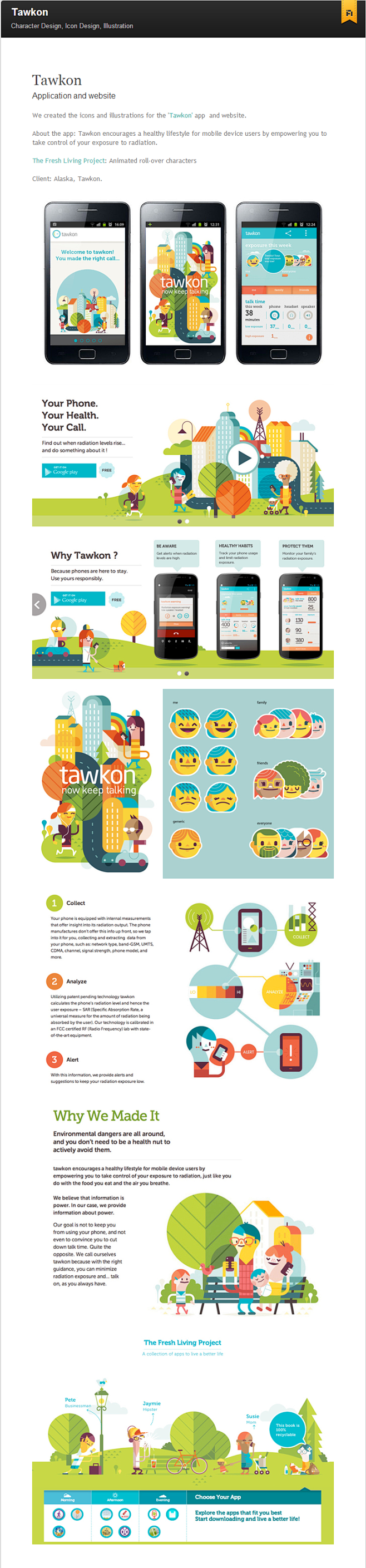 Tawkon on Behance