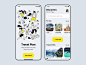 Travell plan ios interaction by Taras Migulko for Emote on Dribbble
