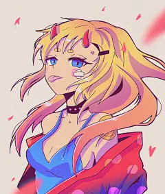 科幻！12张炫酷少女人物插画作品