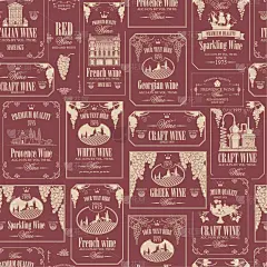 标签,四方连续纹样,多样,酒瓶,饮料,华丽的,含酒精饮料,菜单,苹果酒,法国