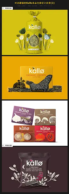 时尚靓丽的Kallo食品包装设计欣赏(2)