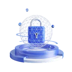 摄图网_402395764_3D立体科技风质感安全保护图标免抠模型（非企业商用）
