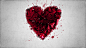 General 1920x1080 heart paint splatter digital art simple background playing cards