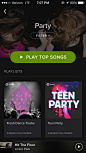 Spotify Music音乐应用，来源自黄蜂网http://woofeng.cn/