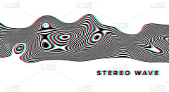 现代,矢量,式样,波形,噪声,背景,绘画插图,抽象,图像特效