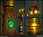Pandaren Lantern, Bruno Fortuna Parrela : This is a Pandaren Lantern inspired in world of warcraft, i love lanterns specially from wow was really fun to do that one. The textures are all Handpainted.And I made the concept as well!
