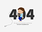 CSS3 Animated 404 error page