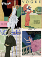 审美灵感.42《VOGUE》插画时光机_插画_摄影_时尚_vogue_杂志_文化_绘画